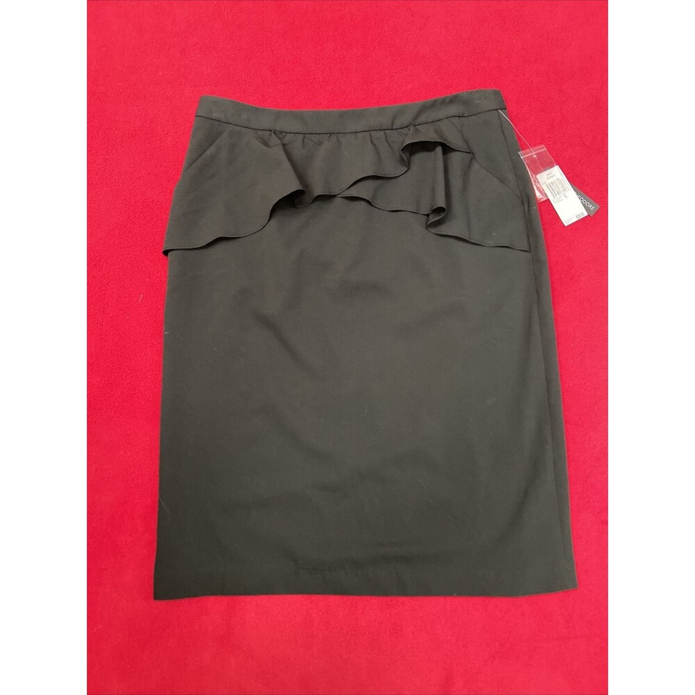 BLACK BASIC Chelsea And Theodore Pencil Skirt Women’s Size 12 Original Price $58